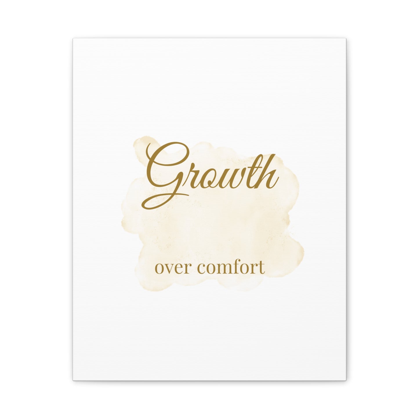 Inspirational Canvas Art - 'Growth over Comfort'