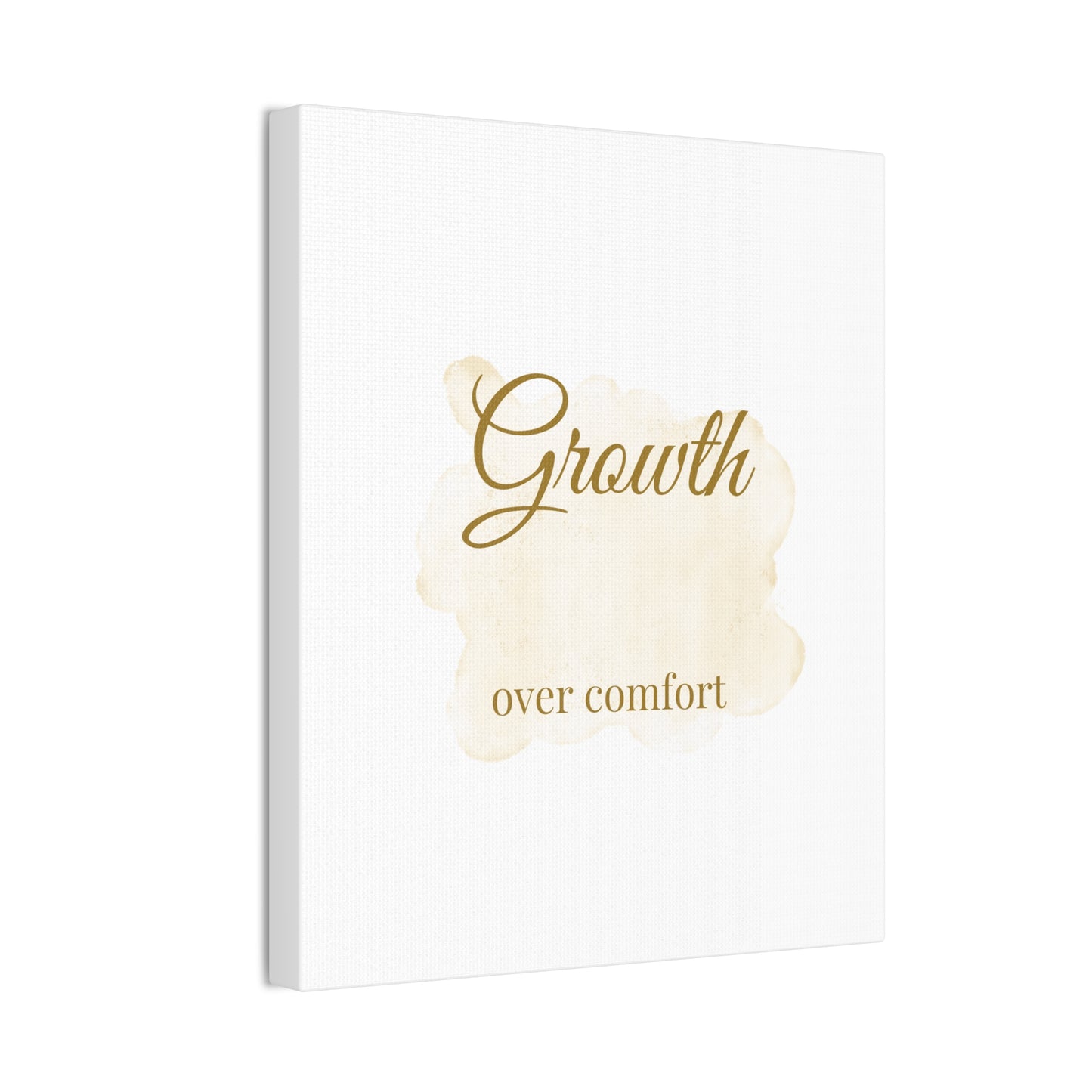 Inspirational Canvas Art - 'Growth over Comfort'