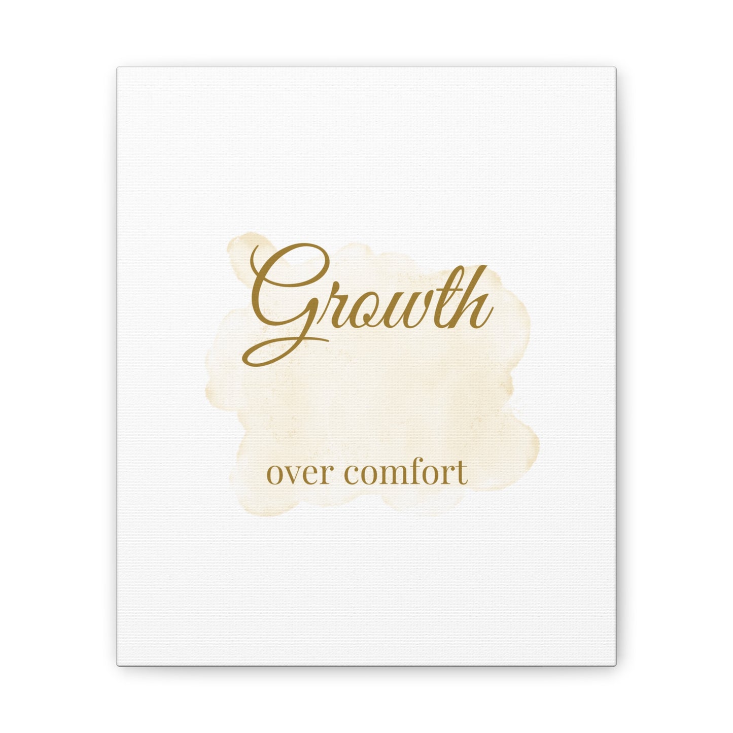 Inspirational Canvas Art - 'Growth over Comfort'