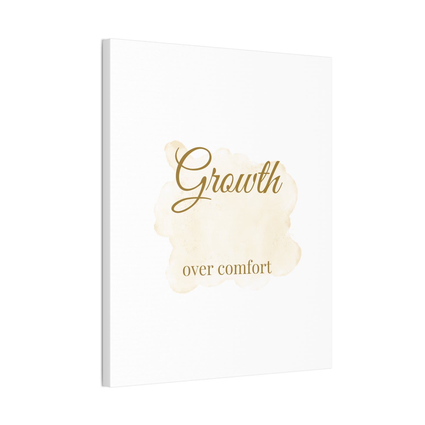 Inspirational Canvas Art - 'Growth over Comfort'