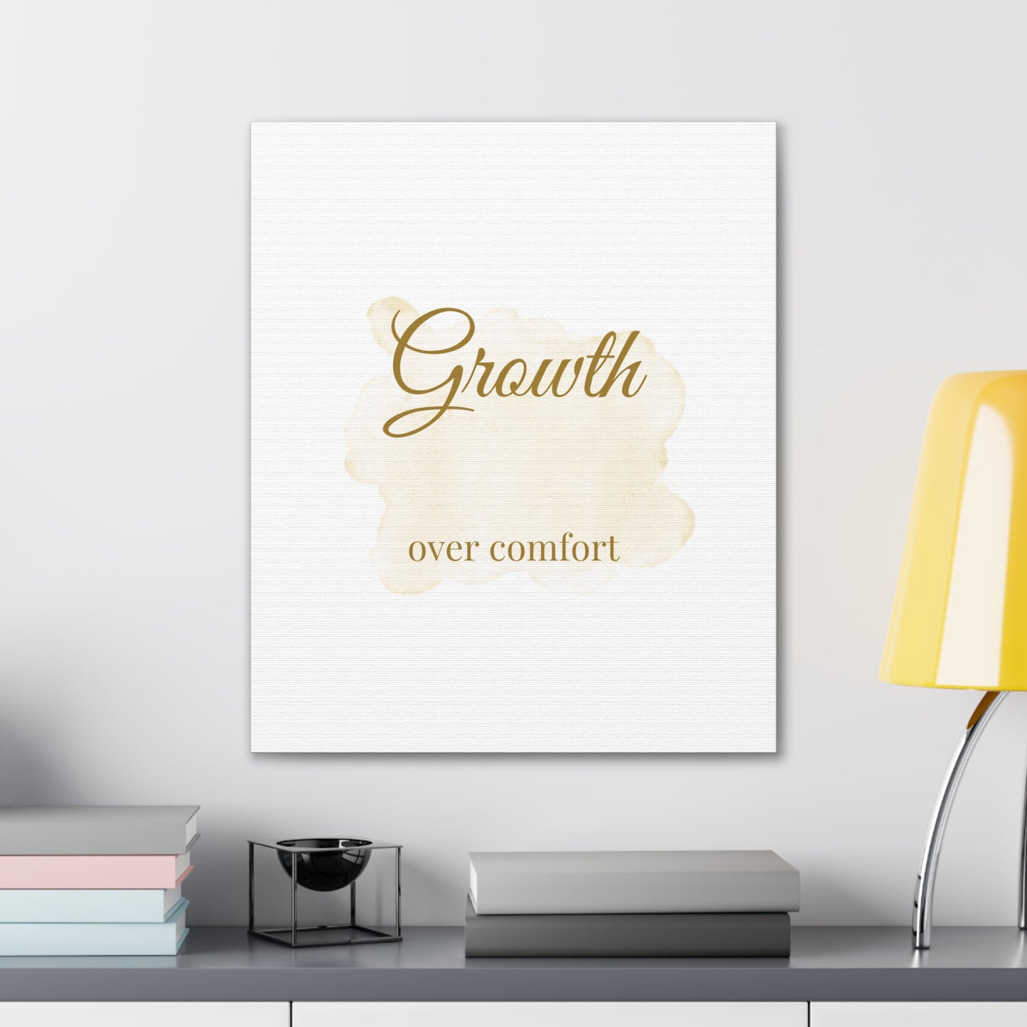 Inspirational Canvas Art - 'Growth over Comfort'