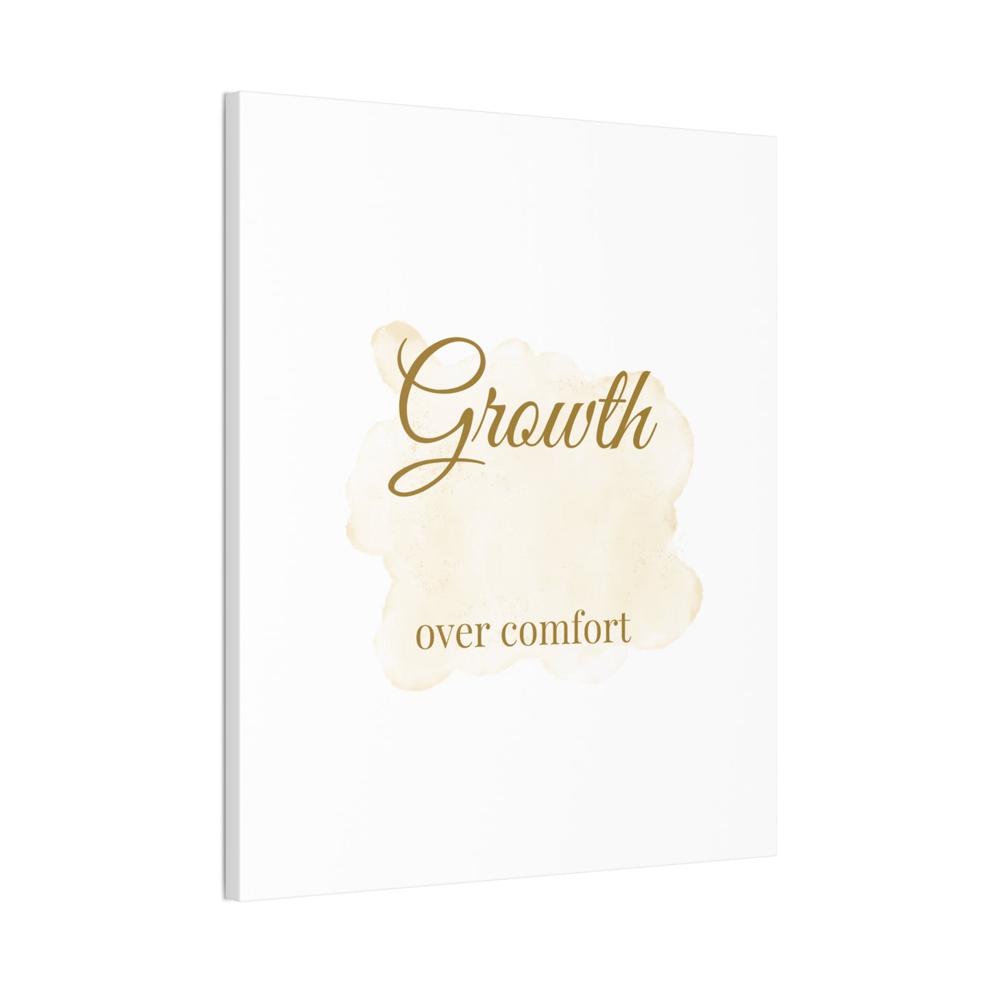 Inspirational Canvas Art - 'Growth over Comfort'